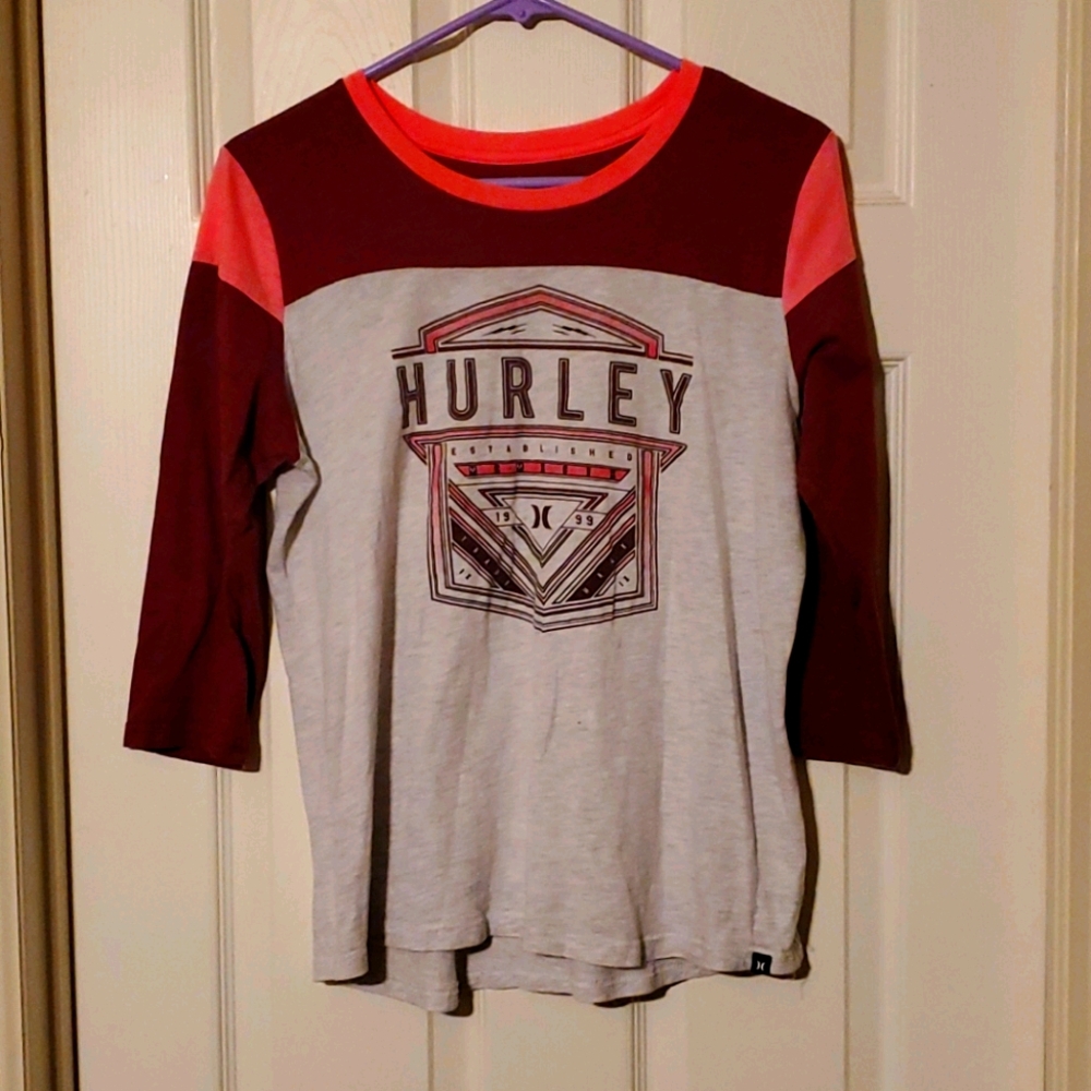 Baseball hurley tee
